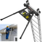 extension ladder stabilizer, extended ladder standoff with tool, main product view