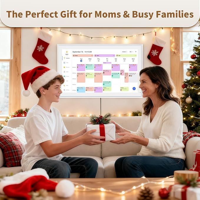 Canupdog 21.5 Inch Digital Calendar, Electronic Planner & Chore Chart - Image 5