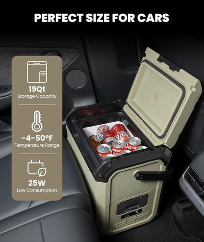 EENOUR D18 12 Volt Car Refrigerator, Portable Freezer - Image 7