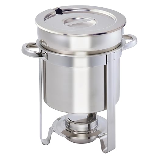 Winco 207 Stainless Steel Soup Warmer by Winco