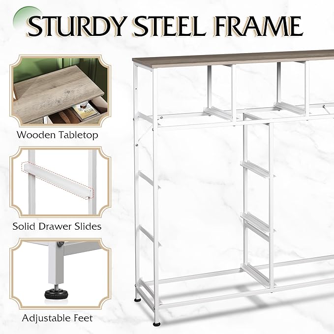 WLIVE 9-Drawer Dresser, Fabric Storage Tower - Image 8