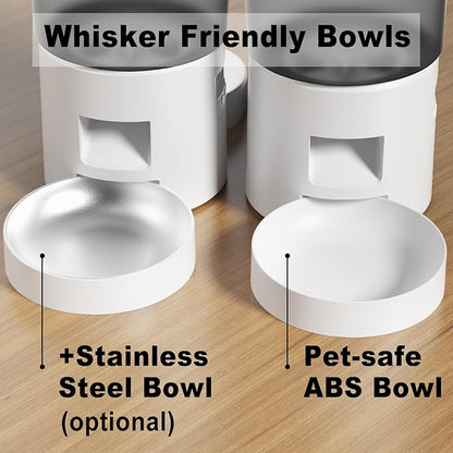 Automatic Cat Feeder for 2 Cats, 4.2L Dual Food Dispenser, Portion Control - Image 9