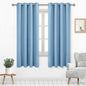 DWCN Blackout Curtains for Bedroom, Room Darkening Thermal Insulated Living by DWCN
