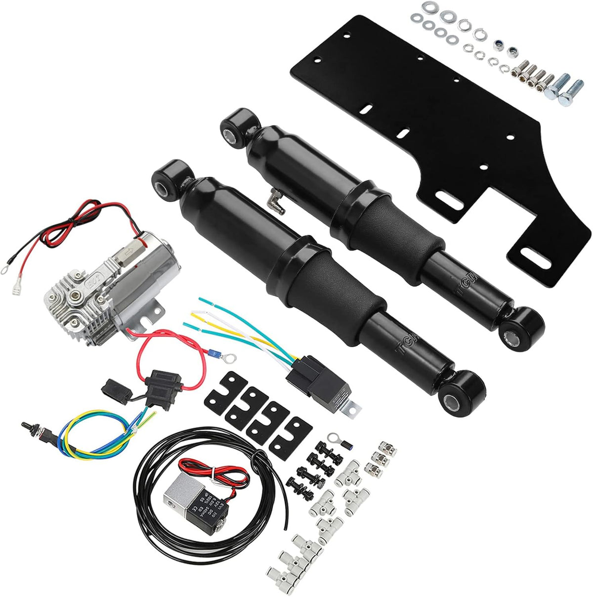tct-motorparts rear air ride suspension fit for harley, main product view