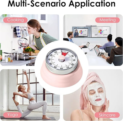 Visual Timer, Teeloray 60-Minute Countdown Timer, Kitchen Timer - Image 7