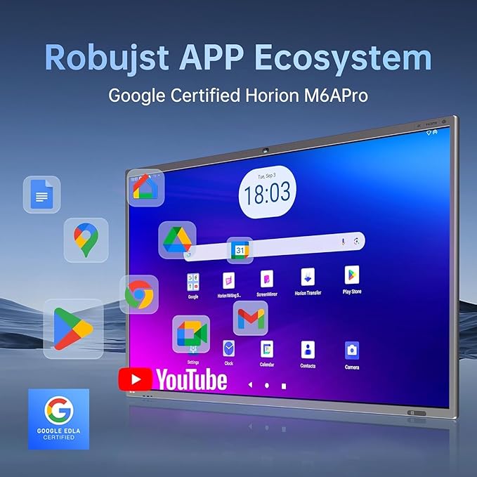 75" Smart Board, 4k Interactive Flat Panel - Image 3