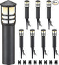 SUNVIE 8-Pack Low Voltage Pathway Lights 3W LED Landscape Pathway Lighting by SUNVIE