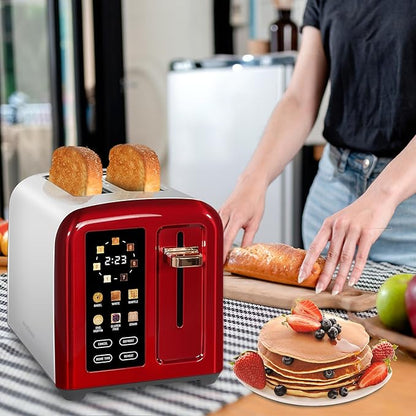 SEEDEEM Toaster 2 Slice, Full Touch Control Stainless Toaster, LCD Display - Image 7