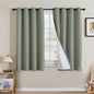 H.VERSAILTEX Linen Curtains 100% Blackout Curtains by HVERSAILTEX