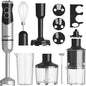 1000W Professional Hand Blender, 12-Speed Heavy Duty Immersion Blender by LightUpLife