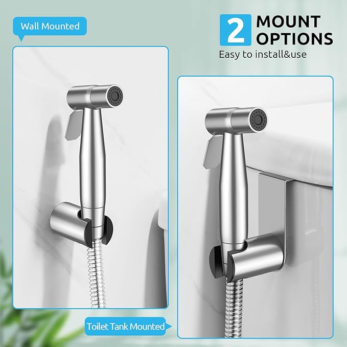 Handheld Bidet Sprayer for Toilet, BRITULIF Jet Sprayer for Toilet Muslim Shower - Image 5