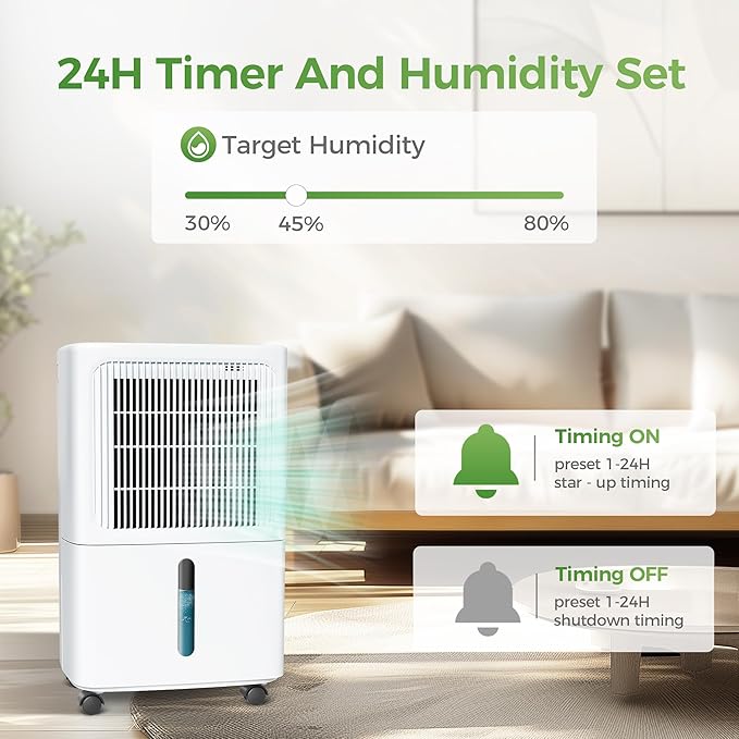 2, 500 Sq Ft Home Dehumidifier - Image 4