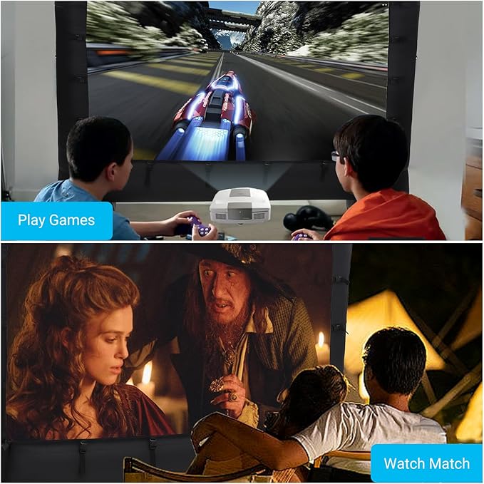 14Ft Inflatable Movie Projector Screen, Outdoor Movie Screen - Image 7