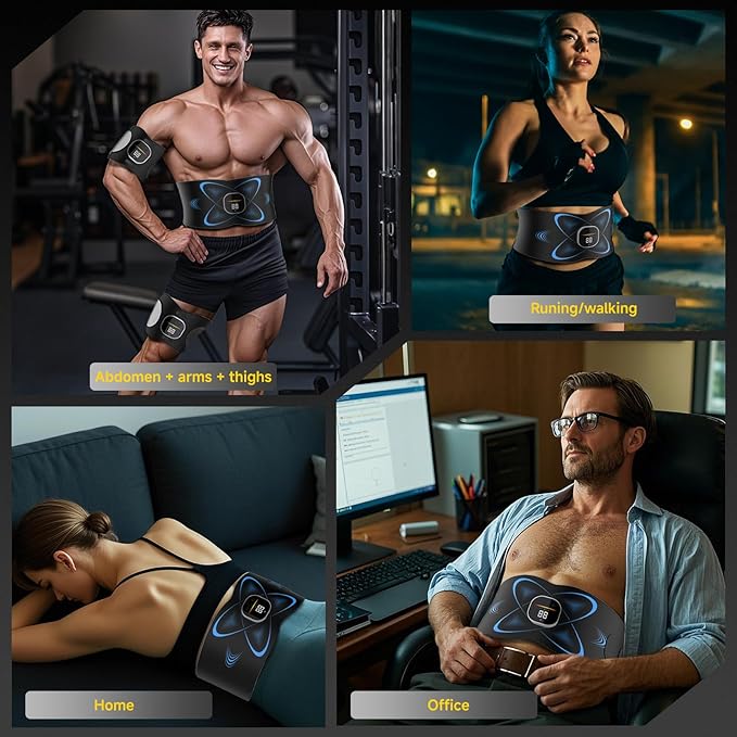 FDA Cleard - EMS/TENS abs Stimulator Abdominal, Electronic Muscle Stimulator - Image 9