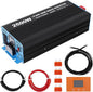 2500W Pure Sine Wave Inverter, 1 USB Port 5v/3.4a, LCD Display&Remote Controller by Unknown
