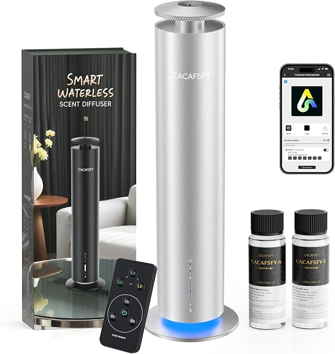 The CACAFSFY Waterless Scent Diffuser Starter Kit by CACAFSFY