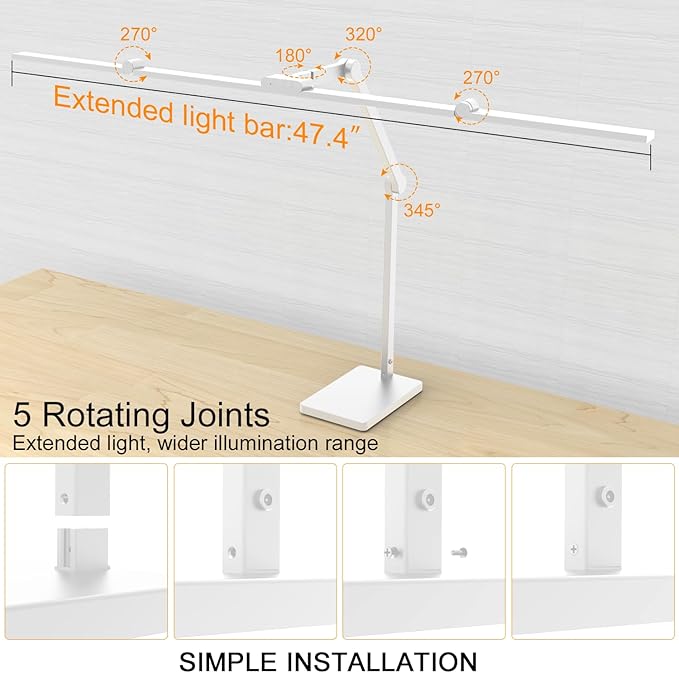 36 W 3000 LM Ultra Bright Architect Desk Lamp - Image 3