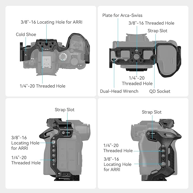 SmallRig“Black Mamba”Camera Cage - Image 3