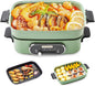 Joydeem 3-in-1 Electric Hot Pot, Non-stick Ceramic Oil Coating, UL Listed by JOYDEEM