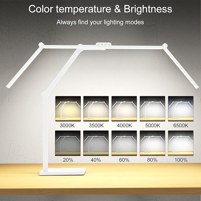 36 W 3000 LM Ultra Bright Architect Desk Lamp - Image 4