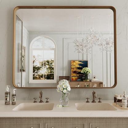LOAAO 40X30 Inch Bathroom Mirror - Image 8