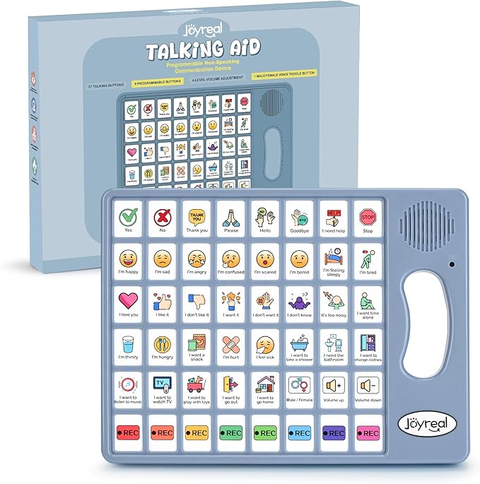 Joyreal AAC Device for Autism, Non Verbal Communication Tools for Speech by Joyreal