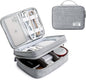 mygreen Electronics Organizer, Electronic Accessories Double Layer Travel Cable by mygreen