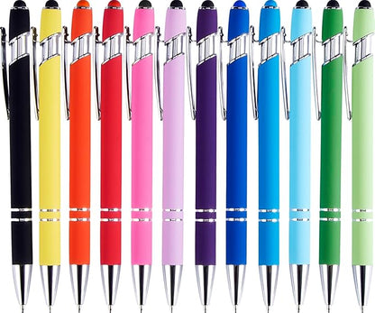 LINFANC 12 Pack Ballpoint Pen by LINFANC