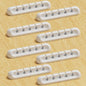 USB Cable Organizer Clips Cord Holder, 8 Packs White Self Adhesive Desk Cord by Apromisith