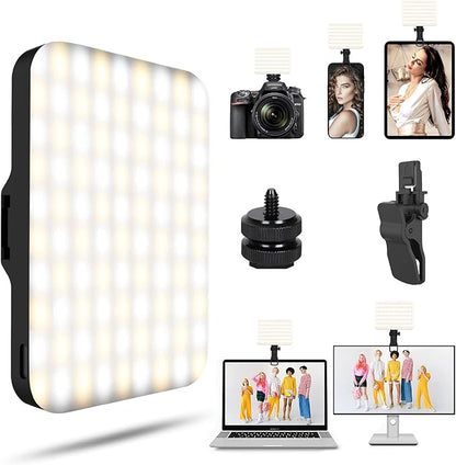 Selfie Light - BANSINE USB-Rechargeable LED Phone Light - Portable Photo Light by BANSINE