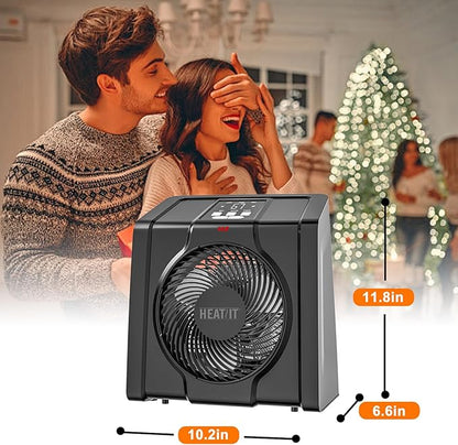 HEATIT Space Heater for Indoor, Digital Display - Image 9