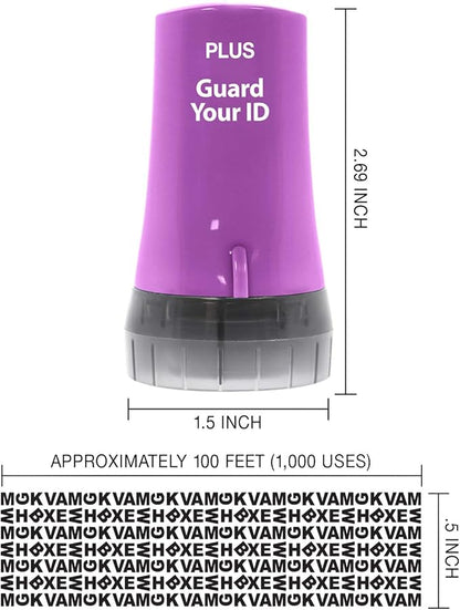 Identity Theft Protection Roller 3-Pack Advanced 2.0 Security Stamp by Guard - Image 5