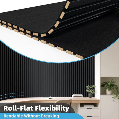 Art3d 2-Pack Acoustic Wood Slat Wall Panel - Image 6