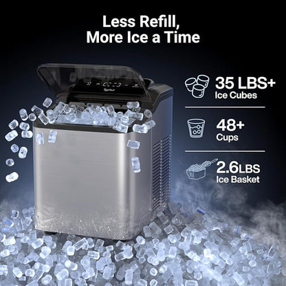 Typhur Fast Nugget Ice Maker Countertop - Image 4