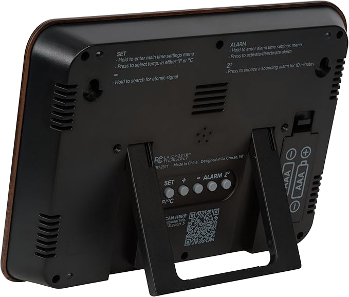 La Crosse Technology 513-17907-INT Digital Atomic Clock - Image 3