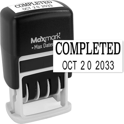 MaxMark Self-Inking Rubber Date Office Stamp by Maxmark