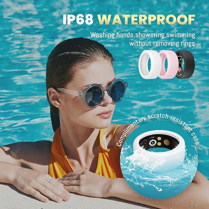 Smart Ring For Women Men, Health Tracker - Image 4