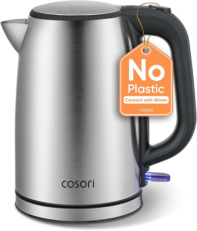 COSORI Electric Kettle, Plastic-Free Interior, 2 Lid Opening Angles, Automatic by COSORI