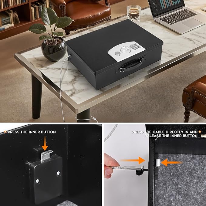 Dalmbox Portable Metal Safe Box - Image 5