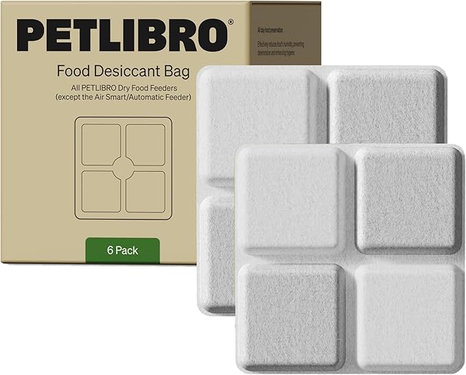 PETLIBRO Pet Food Desiccant Bag, 12 Packs Keep Cat Food & Dog Food Dry and Fresh by PETLIBRO