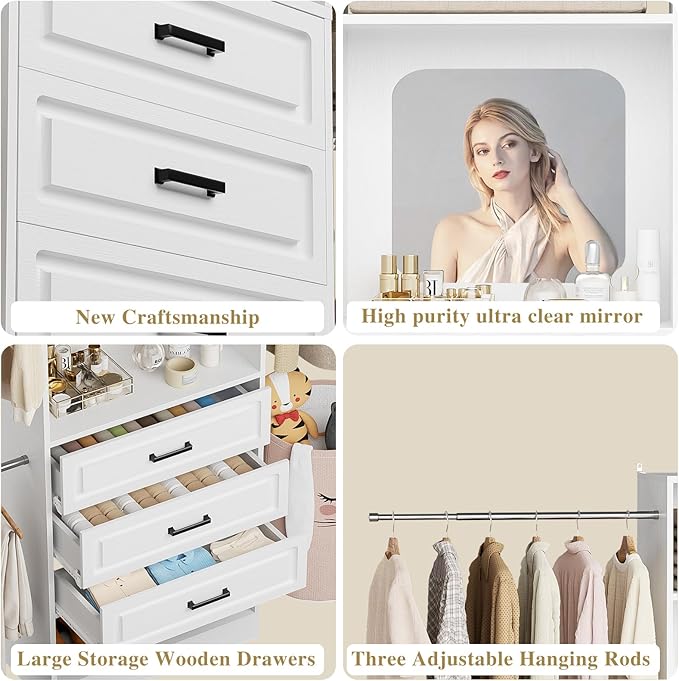 Unikito 48" W - 96” W Closet System - Image 2