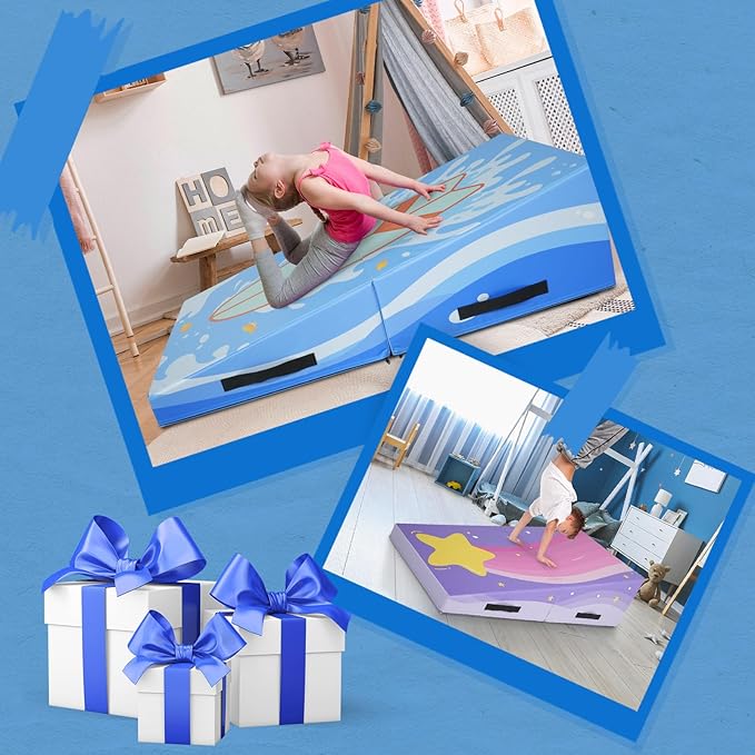 Kangaroo Hoppers Incline Gymnastics Mat, Skill Training, Home Gym Exercise - Image 7