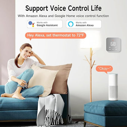 Smart Thermostat for House, WiFi Thermostat Compatible - Image 5