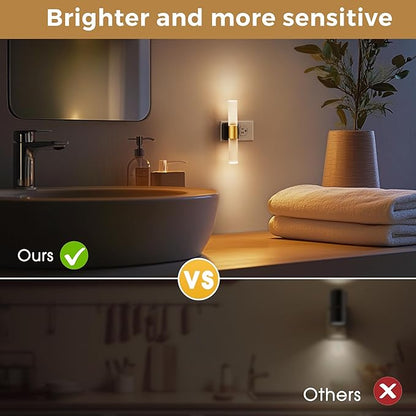L LOHAS LED Night Light, 2 Pack Night Lights Plug into Wall, 3000K Soft White - Image 6