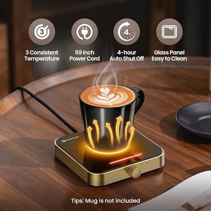 Maestri House Mug Warmer, Electric Coffee Cup Warmer - Image 3