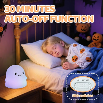 Rytinazzz Halloween Ghost Night Light, Color-Changing & 50-Hour Battery - Image 3