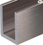 Brixwell SDCD38BN-CCP23-XCP10 Brushed Nickel 3/8" Fixed Panel Shower Door Deep by Brixwell