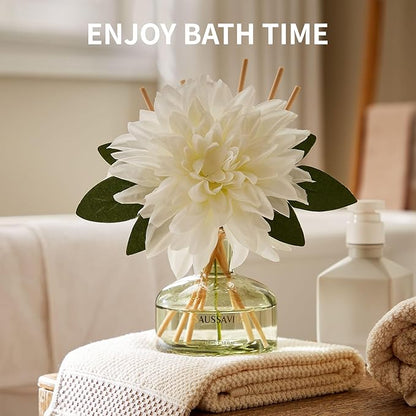 Reed Diffusers Set unfettered Dew Scent, Bathroom Floral Scent Diffuser - Image 6