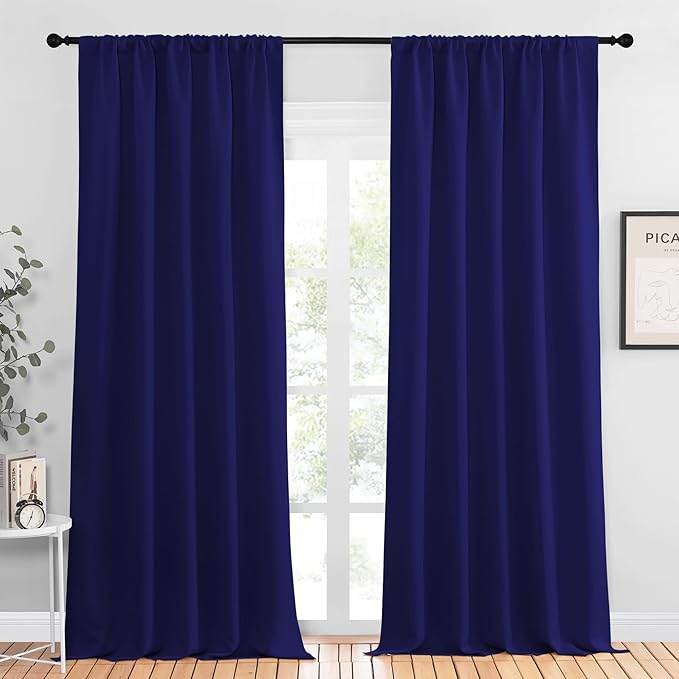 NICETOWN Blackout Curtains for Living Curtains, 2 Panels, 52 by 95, Room by NICETOWN