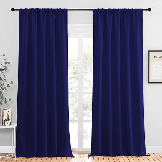 NICETOWN Blackout Curtains for Living Curtains, 2 Panels, 52 by 95, Room by NICETOWN